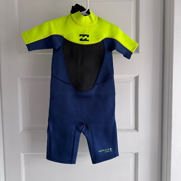 Billabong 4T 2mm Billabong ABSOLUTE Shorty Springsuit - Picture 1 of 8